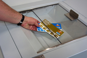 Petrol Station Secure Cash Tray